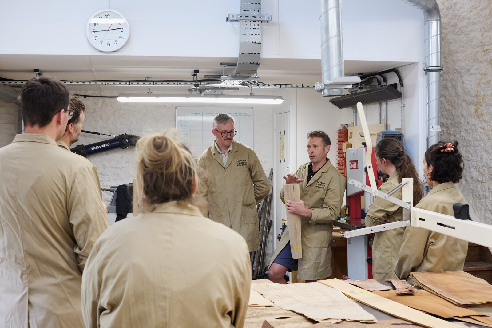 Teaching at The Snowdon School of Furniture