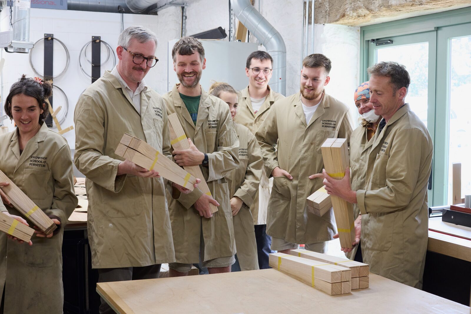 Furniture School students